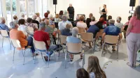 Ankaranski Center dnevnih aktivnosti so  obiskovalci napolnili kljub  času poletnih dopustov.   
