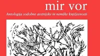 Naslovnico Antologije avstrijske in nemške književnosti krasi delo, 
ki ga podpisuje Christian Thanhäuser. 