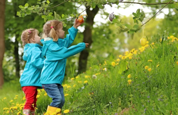Otroci obožujejo gibanje in so radi v naravi.