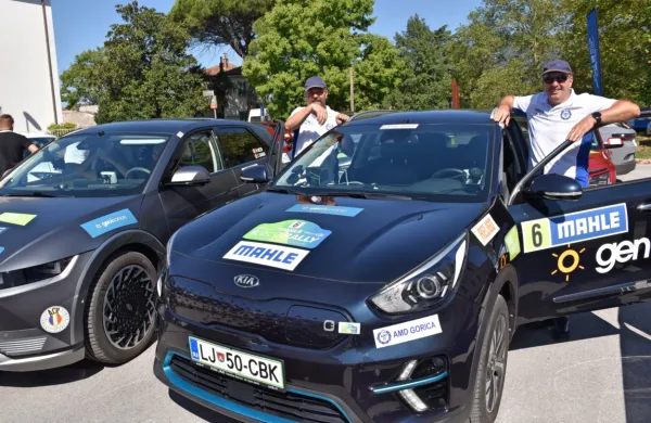 Posadka AMD Gorica Franko Špacapan - Sebastjan Kobal je 
zmagovalka 6. Mahle Eco Rallyja z električnimi avtomobili.