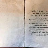 Naslovni list dokumentov o smrtih v Kopru med letoma 1708 in 
1772