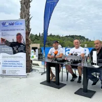 Martin Strel in Gašpar Gašpar Mišič bosta plavala za morje brez mikroplastike