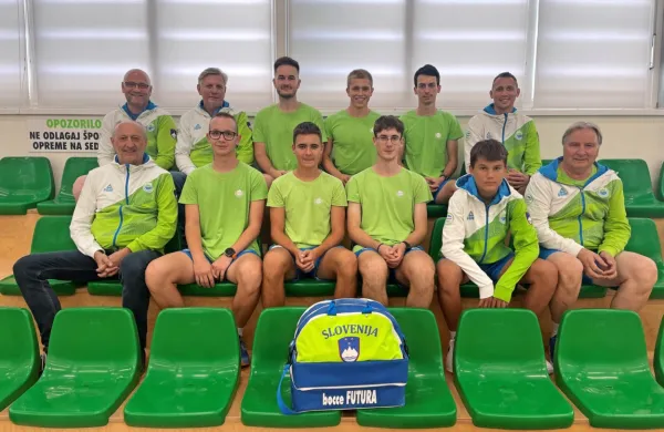 Mladinska balinarska reprezentanca pred potjo v Alžirijo