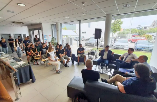 Na okrogli mizi  so govorili o vlogi visokotehnoloških podjetij v 
občini in perspektivah ter  nujnih pogojih za gospodarski razvoj.