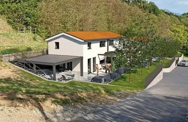 Tako bodo videti prve hiše za mlade družine, ki jih bodo gradili v 
Dobravljah.