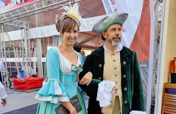 Tržaško gledališče je na Slofestu predstavilo literarno navdihnjene zgodbe tudi v sodelovanju z Narodno in študijsko knjižnico.