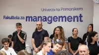Na začetku svoje poti so tudi brucke in bruci, ki so se vpisali na Fakulteto za management. 