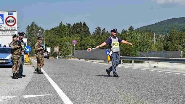 Italija uvaja nadzor na meji s Slovenijo