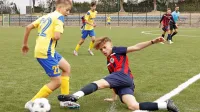 Prvo tekmo na prenovljenem nogometnem igrišču so odigrali 
dečki U15 iz Pirana in Kopra. 
