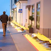 “Ni se še zgodilo, da bi ob takšni poplavi Tartinijev trg ostal suh” (FOTO+VIDEO)