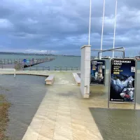 “Ni se še zgodilo, da bi ob takšni poplavi Tartinijev trg ostal suh” (FOTO+VIDEO)