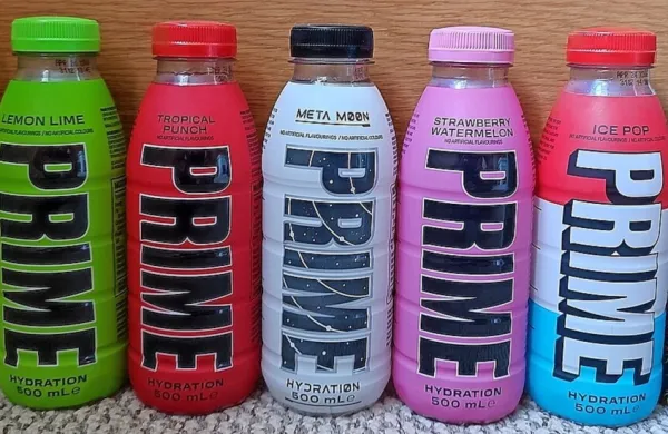 Za energijski napitek Prime s kofeinom velja prepoved prometa