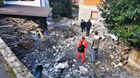 Predstavniki občine  in RK obiskujejo ljudi in kritične lokacije ter zbirajo informacije za pripravo sanacijskega 
načrta.  