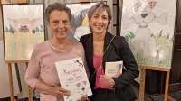 Nelda Štok - Vojska in ilustratorka Karin Berce
