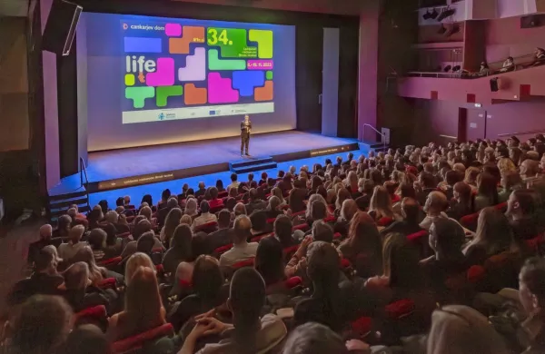 Utrinek z odprtja letošnjega festivala Liffe.