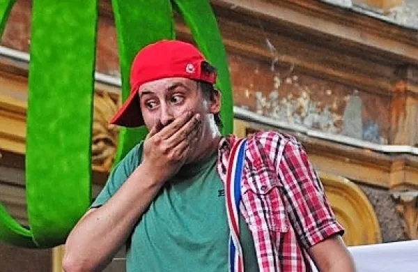 Jernej Čampelj v vlogi Tinka Polovinka