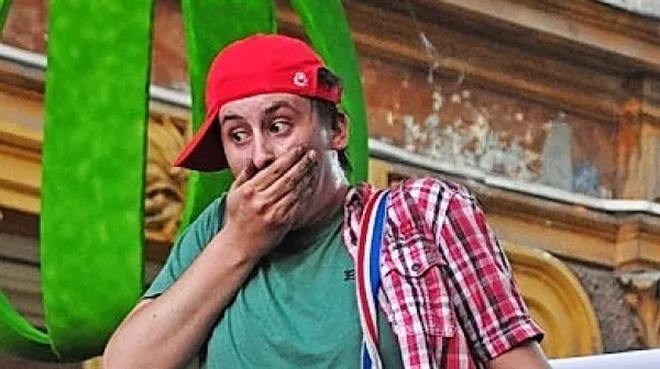 Jernej Čampelj v vlogi Tinka Polovinka