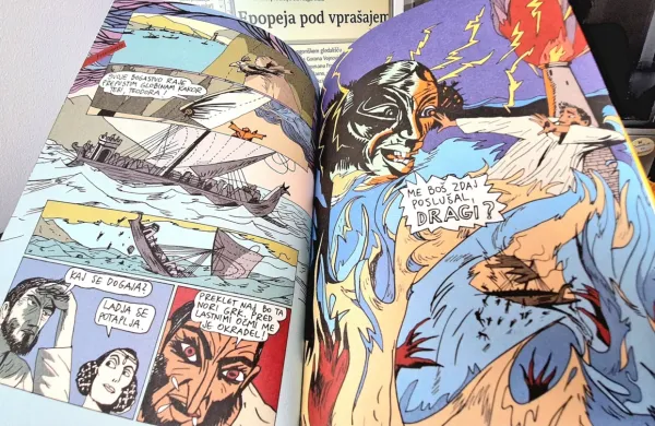 Podlaga za vizualno podobo predstave Pod svobodnim soncem 
predstave je strip, ki ga je izrisal Damijan Stepančič.    