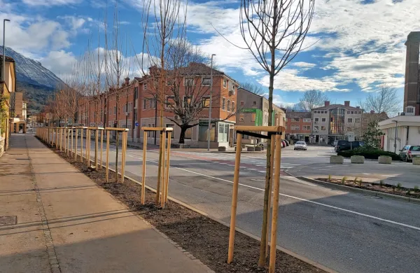 Za zeleno pahljačo bo v mestu poskrbelo  1124 novo posajenih 
dreves. 