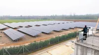1,3 milijona evrov   je stala nova sončna elektrarna, ena največjih na Goriškem, ki so jo postavili pri čistilni napravi v Vrtojbi. 