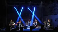 Skupina Fish on Mars med nastopom na Festivalu Libertas. 
