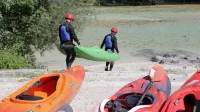 Usklajevanje pravil, kako naj poteka plovba po Soči oziroma 
plačevanje uporabe vstopno  izstopnim mest pričakovano buri 
duhove. 