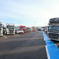 (FOTO) Nov kamionski terminal je odprt