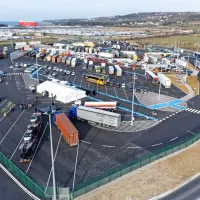 (FOTO) Nov kamionski terminal je odprt