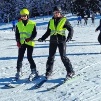 Nepozaben dan na smučišču za slepe in slabovidne (FOTO)