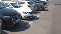 Tudi na parkiriščih moramo biti previdni.