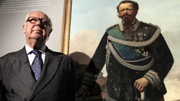 Vittorio Emanuele Savojski je uradno bil princ  manj kot mesec 
dni.