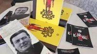 Tudi letošnje izbrane zgodbe bodo objavili v zborniku Lapis 
Histriae - na fotografiji zbornik natečaja 23. Foruma Tomizza na 
temo Kaos - Kairos - Caos.