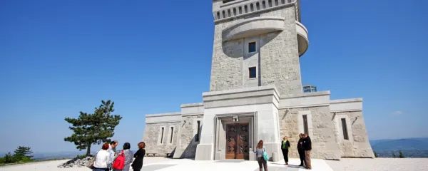 Evstahij Pregelj je bil duhovni oče spomenika primorskim domoljubom na Cerju.