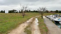 Okolica kanala Fazan v Luciji je res slabo vzdrževana. 