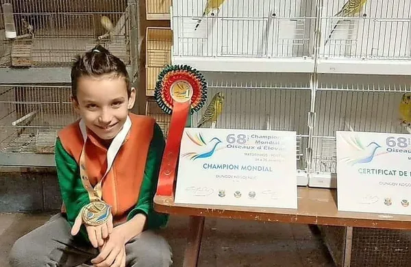 Fantič je ponosen na svoje papige, ki dobivajo priznanja doma in v 
tujini.  