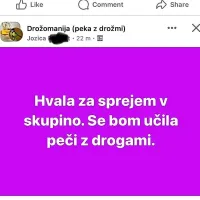 Jožica se je očitno pridružila napačni skupini.