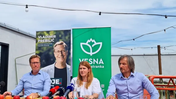 Vladimir Prebilič ostaja osrednji adut Vesne. Preizkusil se je že na 
predsedniških volitvah 2022.