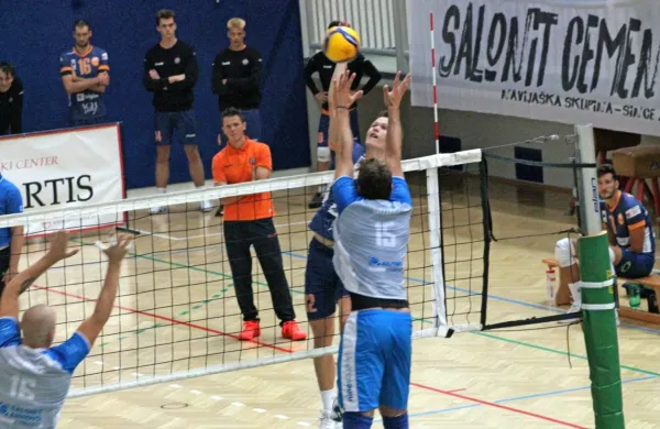 V finalu v Kopru bo predstavnik primorske odbojke kanalski član 
Calcita Jure Okroglič.