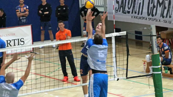V finalu v Kopru bo predstavnik primorske odbojke kanalski član 
Calcita Jure Okroglič.