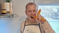 Tilen Pajek prisega na rastlinsko prehrano.