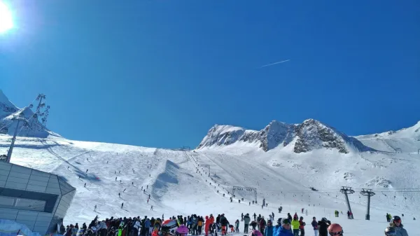 Proge na ledeniku Kitzsteinhorn