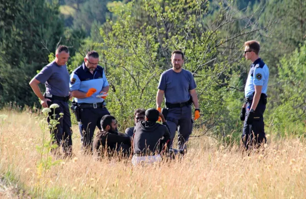 Cilj države je, da migrante prestreže čim bliže meji, pravi 
predsednik vlade Robert Golob.