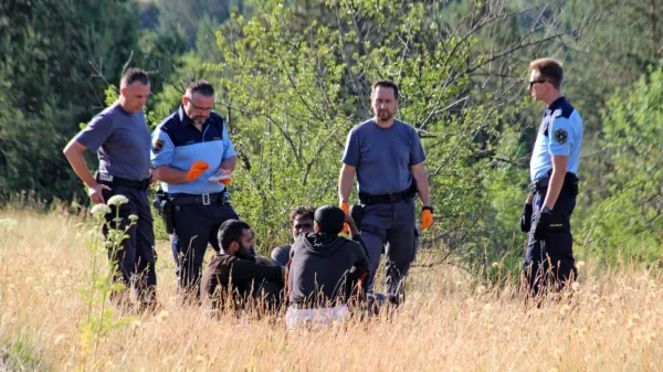 Cilj države je, da migrante prestreže čim bliže meji, pravi 
predsednik vlade Robert Golob.