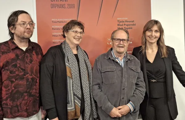 Pesniška tovarišija (z desne): Miljana Cunta, Marko Kravos, Ines Cergol in Gašper Malej
