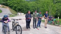 Ajdovski kolesarski park s sedmimi kilometri prog je uradno 
odprt.