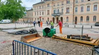 Včeraj so predstavili dela na Trgu Evrope, kjer bo osrednje 
prizorišče dogajanja v sklopu EPK.