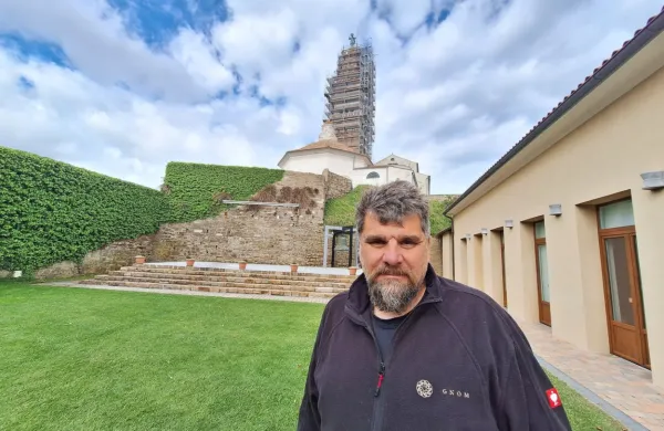 Jožef Drešar, direktor družbe Gnom, ki ji je Župnija Piran zaupala 
obnovo zvonika cerkve sv. Jurija. 
