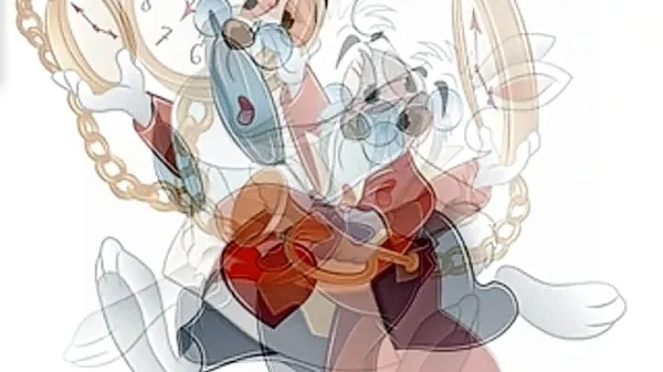 Z Disneyevo pomočjo izdelan kvantni zajec, ki je hkrati v vseh 
stanjih.

