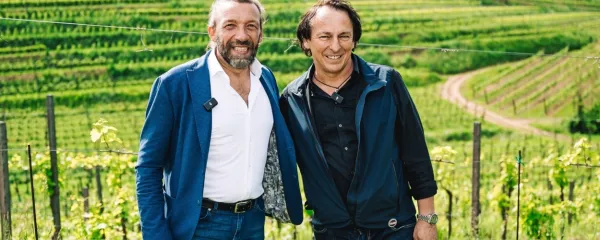 Tesna sodelavca, oba zavezana najvišji kakovosti: Giovanni Bigot (levo) in Marjan Simčič.