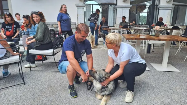 Predsednica države Nataša Pirc Musar je velika ljubiteljica psov.